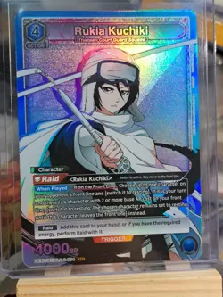 Union Arena TCG Rukia Kuchiki BLC-2-034 BLEACH Vol 2 Super Rare! - Image 1