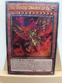 Yu-Gi-Oh The Winged Dragon Of Ra 1st Edition Quarter Century Secret Rare... - Image 1