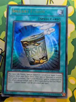 Yugioh Instant Fusion RYMP-EN028 Ultra Rare 1st Edition - LP/MP - Image 1