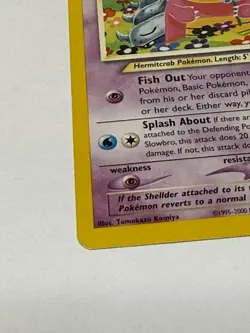 Light Slowbro 51/105 Neo Destiny Pokemon Card LP - Image 5