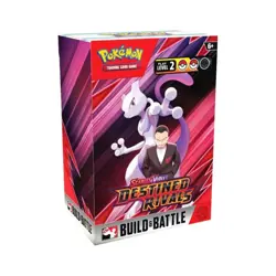 Pokemon Cards - S&V: Destined Rivals Build & Battle BOX (4 Packs, 40-Card Deck+) - Image 1