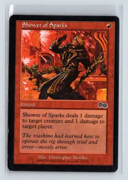SHOWER OF SPARKS - MTG Magic the Gathering Card - Urza's Saga - Common - Image 1