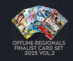 One Piece TCG | 2025 Vol. 2 Offline Regional Finalist Card Set SEALED - Image 2