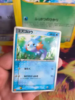 Pokemon Karte Card Hydropi Mudkip ADV Promo Black Star McDonald's japanese NM - Image 2