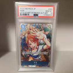 One Piece Card Nami Start Campaign Promo R PSA10 Limited Promo Rare - Image 1
