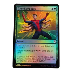 Grow Extra Arms #101 Regular Foil Instant MTG 25 Marvel's Spider-Man (SPM) - Image 1
