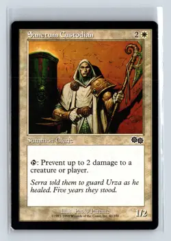 SANCTUM CUSTODIAN - MTG Magic the Gathering Card - Urza's Saga - Common - Image 1