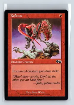 REFLEXES - MTG Magic the Gathering Card - Urza's Saga - Common - Image 1