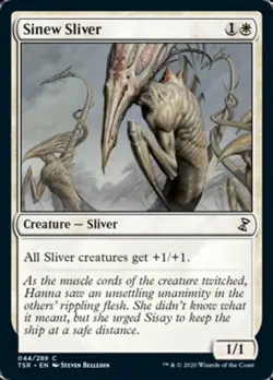 MTG - Sinew Sliver [Time Spiral Remastered] - Image 1