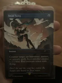 MTG Swan Song Miku Secret Lair Drop - Image 1