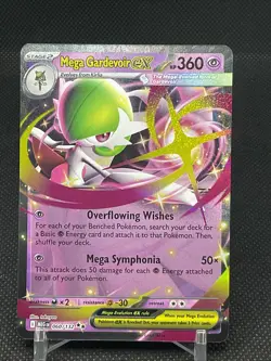 Mega Gardevoir Ex 060/132 ME01: Mega Evolution Double Rare Pokemon TCG NM - Image 1