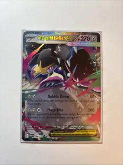 Mega Mawile Ex 094/132 Mega Evolution Pokemon TCG NM/Mint Pack Fresh Double Rare - Image 1