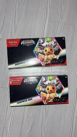 Pokemon Prismatic Evolutions Suprise Box SEALED (Lot of 2) Brand New - Image 1