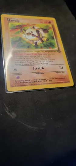 Mankey 55/64 Jungle edition Regular pokemon - Image 2