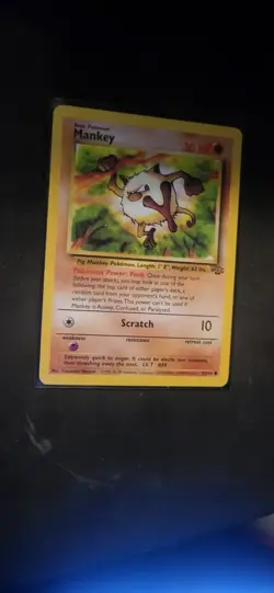 Mankey 55/64 Jungle edition Regular pokemon - Image 3