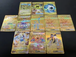 Pokemon Card UR 11pcs Bulk Lot Good Condition - Image 1