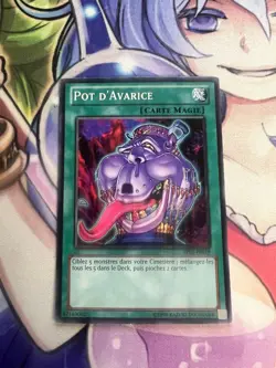 POT OF AVARICE FRENCH COMMON AP02-EN019 FR019 NEAR MINT YUGIOH TCG - Image 1