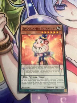 PERFORMAPAL MONKEYBOARD FRENCH COMMON BOSH-EN003 FR003 NEAR MINT YUGIOH TCG - Image 1