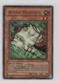 Nimble Momonga Unlimited YuGiOh Magic Ruler Booster #MRL-086 2002 READ - Image 1