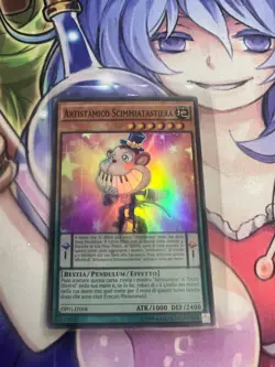 PERFORMAPAL MONKEYBOARD ITALIAN SUPER OP01-EN008 IT008 YUGIOH TRADING CARD GAME - Image 1