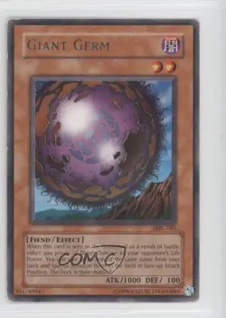 Giant Germ (R) Unlimited YuGiOh Magic uler Booster #MRL-E085 2002 READ - Image 1