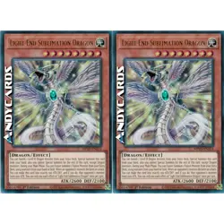 LIGHT END SUBLIMATION DRAGON 2x • Ultra R • MP25 EN211 • 1Ed • Yugioh! ANDYCARDS - Image 1