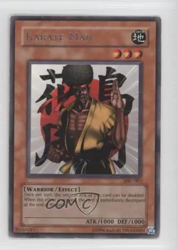 Karate Man Unlimited YuGiOh Magic Ruler Booster #MRL-083 2002 READ - Image 1