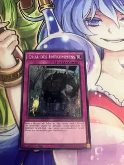PAINFUL ESCAPE GERMAN SECRET RARE MP16-EN162 DE162 NEAR MINT YUGIOH - Image 1