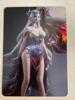 BO SAIXI Custom Art Goddess Story ACG Anime Collectible Card - Image 1
