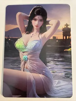 YUECHAN Custom Art Goddess Story ACG Anime Collectible Card - Image 1