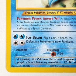 Articuno 48/53 Pokemon TCG Card WOTC Black Star Promo Vintage 2002 LP/NM - Image 5