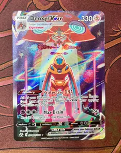 Deoxys VMAX GG45/GG70 Crown Zenith: Galarian Gallery Holo (SET OF 2 CARDS) - Image 1