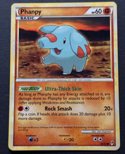 Pokemon Card Call of Legends Phanpy "Phanphy" error Common 66/95 - Image 1