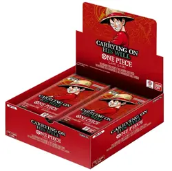 (PREORDER) ONE PIECE CARD GAME: CARRYING ON HIS WILL ENGLISH BOOSTER BOX OP13 - Image 1