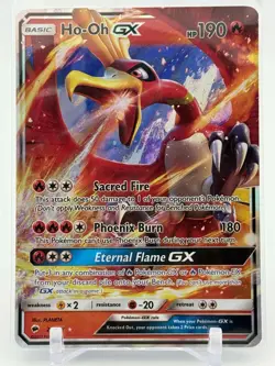 Ho-Oh GX - 21/147 - Ultra Rare - Burning Shadows - Pokemon Card - NM/M - Image 1