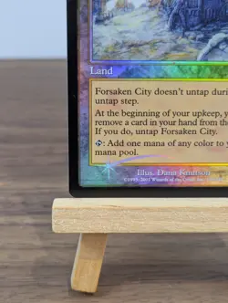 Forsaken City Foil Planeshift Holo Magic The Gathering MTG Land Trading Card TCG - Image 4