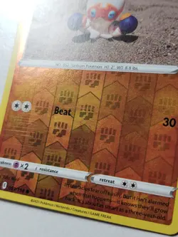 REVERSE HOLO Clobbopus 091/198 VLP - Yuka Morii Clay Chilling Reign Pokemon Card - Image 2