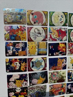 Pokemon Japanese Vintage Pocket Monsters Vending HOLO Shiny Prism 36 Card Set B - Image 2