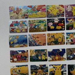 Pokemon Japanese Vintage Pocket Monsters Vending HOLO Shiny Prism 36 Card Set A - Image 2