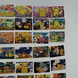 Pokemon Japanese Vintage Pocket Monsters Vending HOLO Shiny Prism 36 Card Set A - Image 5