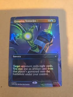 1 x Grasping Tentacles - Foil - Borderless - Marvel's Spider-Man: Eternal-Legal - Image 1