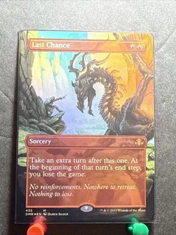 Last Chance (Borderless) Dominaria Remastered Foil - Image 1
