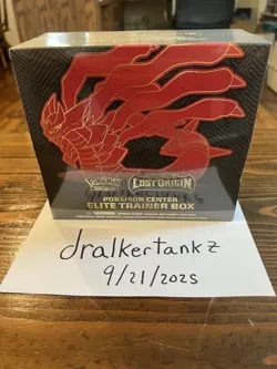 Pokemon TCG Pokemon Center Lost Origin Elite Trainer Box Sealed 820650851353 - Image 1