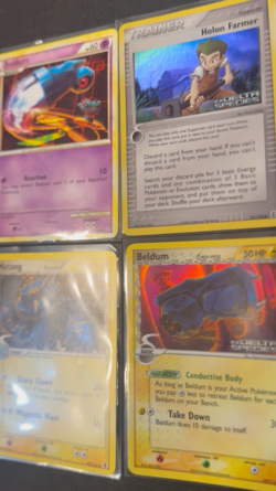Pokemon • 8 Cards Lot • Metagross Unleashed & EX Delta Species Pre-Evos • LP-MP - Image 2