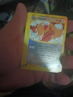 Pokemon TCG Card English Expedition Base Set Fearow 11/165 Reverse Damaged - Image 2