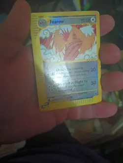 Pokemon TCG Card English Expedition Base Set Fearow 11/165 Reverse Damaged - Image 5
