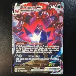 FREE SHIPPING Pokemon TCG: Lost Origin- Eternatus Vmax- TG- NM!!!🔥🔥🔥 - Image 1