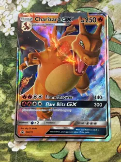 Pokemon TCG Charizard GX SM Black Star Promo SM211 Holo Promo English - Image 1