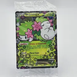 Shaymin EX - XY148 - Black Star Promo - Pokemon TCG - SLEEVED - Image 1