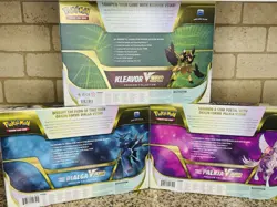 Pokemon Kleavor + Origin Forme Dialga & Palkia VSTAR Premium Collection Box Lot - Image 5